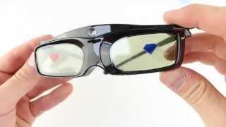 3D Active Shutter Glasses 96-144Hz for DLP-Link 3D Projector SG16-DLP