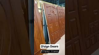 wooden Main door collection | Panel doors | D'sign Doors #shorts