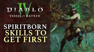 Diablo 4: Vessel of Hatred - Spiritborn Skills to Get First