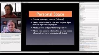 Seeing Spaces: Contexts Arising From Holacracy Practice