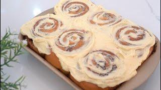 Easy Cinnamon Rolls With Cream Cheese Frosting