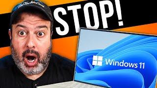 BEFORE you update to Windows 11 -  do these 5 things!