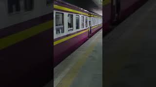 Here comes the train