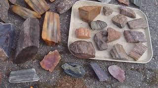 Assorted Pseudomorph Quartz found in Tristate NC-VA-TN