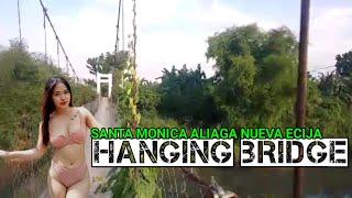 Ang hanging bridge ng Santa Monica Aliaga |#travelinnuevaecija #hangingbridge  #santamonica #aliaga