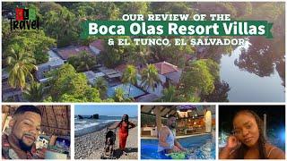 BlkTravel Reviews: Boca Olas Hotel in El Tunco El Salvador