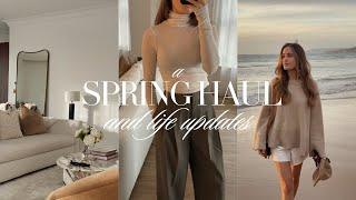 LIFE UPDATES AND A H&M / COS SPRING HAUL | Kate Hutchins