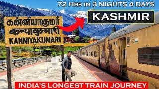 Kanyakumari to Kashmir in India’s longest Running Himsagar Express || Episode 01