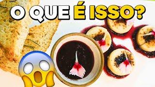Queijo Prima Donna com Geleia de Frutas Vermelhas e Pães Low Carb e Flores Comestíveis #Shorts