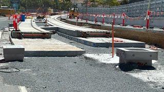 Gold Coast LIght Rail Stage 3 Extension progress