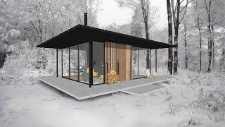 STUNNING All Glass Tiny House with 360 Views!!