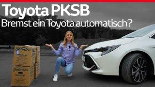 Toyota PKSB - Funktioniert die Einpark-Notbremse? | Test/Tutorial/HowTo