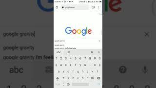 Type 'google gravity' and click i'm feeling lucky then see what happens