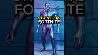 5 Parcerias do Fortnite VS Outros Jogos! 