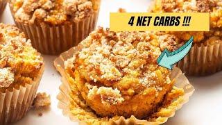 Keto Pumpkin Pie Muffins