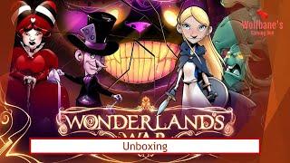 Wonderland's War Deluxe Edition with Poker Chips [Board Game] - Unboxing