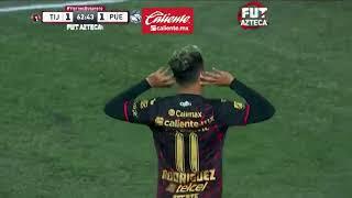 Tijuana vs Puebla 3-3, J-8, T Apertura 2022, Liga MX, goles