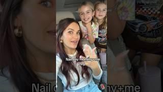 Mom+daughter nail day vlog