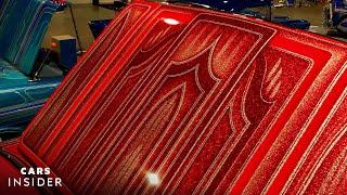 How Low-Rider Graphics Are Painted On Cars | Insider Cars