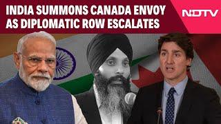 India Canada | India Summons Canada Envoy As Diplomatic Row Escalates Massively