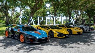 MSO Gulf Senna Upclose at Capella Sentosa - Purist Supercar Drive with JJ Lin