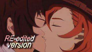 Fan-made  Dazai x Chuuya  Kiss scene (RE-edited)  BSD