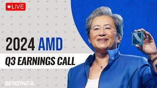 WATCH LIVE: Advanced Micro Devices Q3 2024 Earnings Call | $AMD