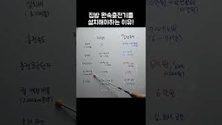 1분만에 보는 완속충전기를 설치해야 되는 이유 #집밥충전기 #전기차충전기 #전기차충전기설치 #epi전기차충전기