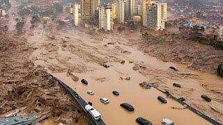 A moment ago in Canada! Flood paralyzed life in Vancouver, British Columbia