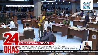 Zero budget para sa subsidy ng PhilHealth sa P6.352-T proposed budget, inalmahan ng... | 24 Oras