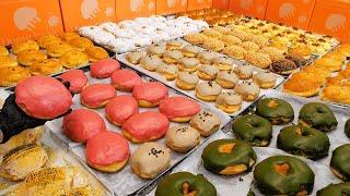 Doughnuts made from KOREA SPECIALTY ingredients! - Korean bakery / 강릉 빵맛집 도넛인사이드도넛 강릉점