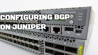 How to Configure BGP on Juniper From Scratch (IBGP)