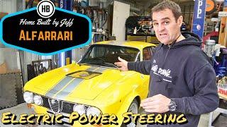 Electric power steering - Ferrari engined Alfa 105 Alfarrari build part 218