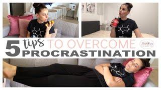 5 TIPS TO OVERCOME PROCRASTINATION || THE SUNDAY STYLIST