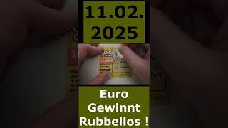 Wir öffnen heute ein Euro Gewinnt Rubbellos an Tag 439 Jahr 2