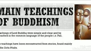 12th class History, Chapter 4,Teachings of Buddhism ,Lecture by Shivali Jamwal