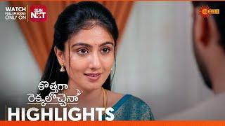 Kothaga Rekkalochenna - Highlights of the day | Watch full EP only Sun NXT| 05 Mar 2025 | Gemini TV