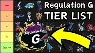 The only Reg G Tier List you will ever need. Pokemon VGC Regulation G Competitive Battles