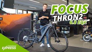 Focus Thron2 6.8 EQP im Fahrradreview - das vielseitige Fahrrad  @ZweiradexpressTV