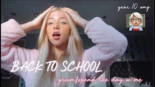 the first day of year 10 GRWM.. *send help*