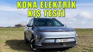 Hyundai Kona Elektrik Advance Kış Testi - Soğuk havada verimli mi?