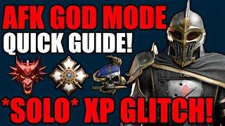 SOLO...FULLY AFK GOD MODE/UNLIMITED XP GLITCH/GOBBLEGUMS! BO6 GLITCH! SOLO XP! BO6 ZOMBIES GLITCH!