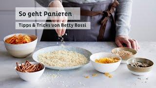 So geht panieren - Tipps & Tricks von Betty Bossi