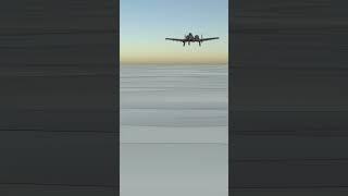 Blender animation -- A-10 Thunderbolt on final #shorts