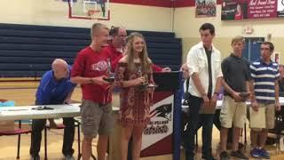 2017 Tri-Village Fall Sports Cross Country Awards