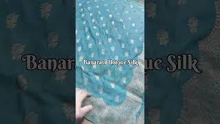 Banarasi mushroo silk handwoven saree  #saree #banarasisaree #silksaree #weaves #banarasi