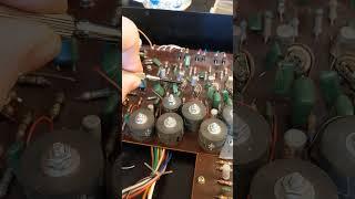 Calibrating a vintage analog drum machine. #drummachine