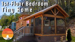 Solo Woman's Tiny House with Main Floor Bedroom - her best life at 60!