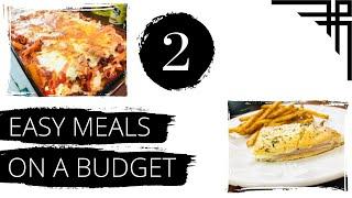 2 EASY MEALS ON A BUDGET | QUICK WEEKNIGHT FAMILY MEALS | PATTERSON FAMILY HOME