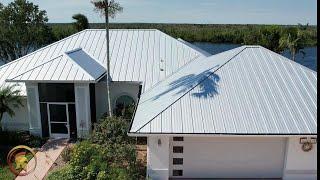 Gulf Lok Metal Roof with Standard Mill Finish – Durable & Sleek Protection